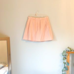 French Connection Pink pleated Skirt Size 6